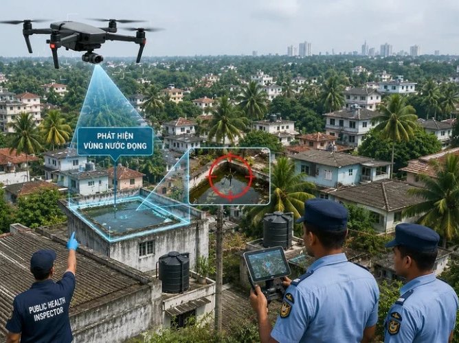 Drone militare în lupta contra țânțarilor: soluția Sri Lankăi pentru epidemia de dengue