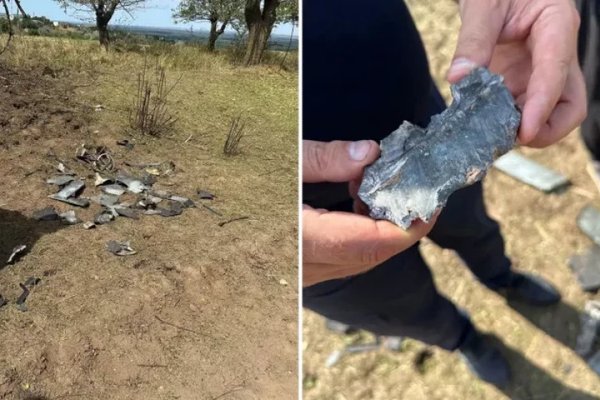 Prăbușirea unei drone la Crocmaz a provocat un incendiu de vegetație