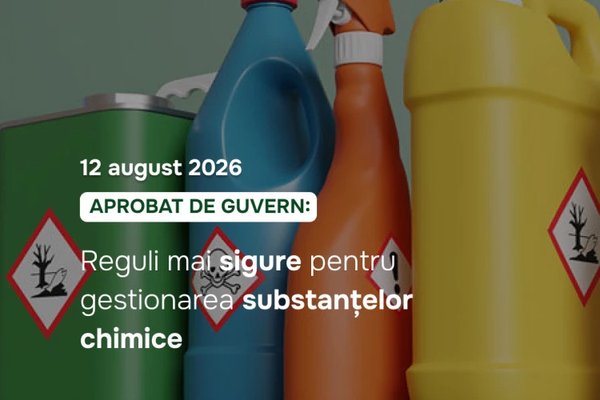 Moldova armonizează legislația privind substanțele chimice cu normele UE