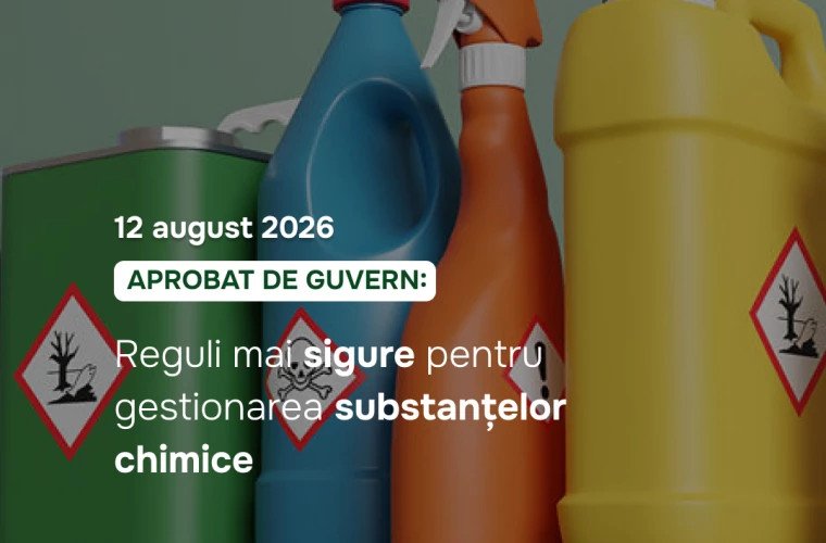Moldova armonizează legislația privind substanțele chimice cu normele UE