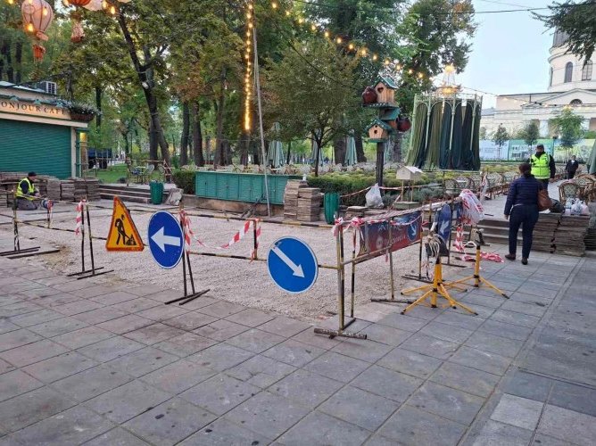 Termoelectrica anunță că a încheiat reparația conductei din Scuarul Catedralei