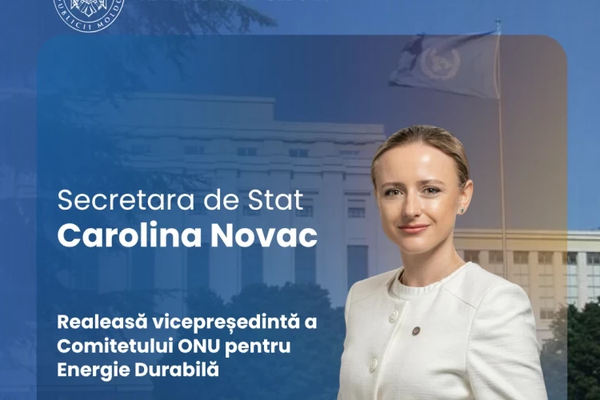 Carolina Novac, reconfirmată vicepreședintă a Comitetului ONU pentru Energie Durabilă