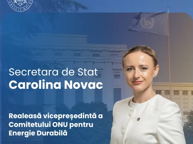 Carolina Novac, reconfirmată vicepreședintă a Comitetului ONU pentru Energie Durabilă
