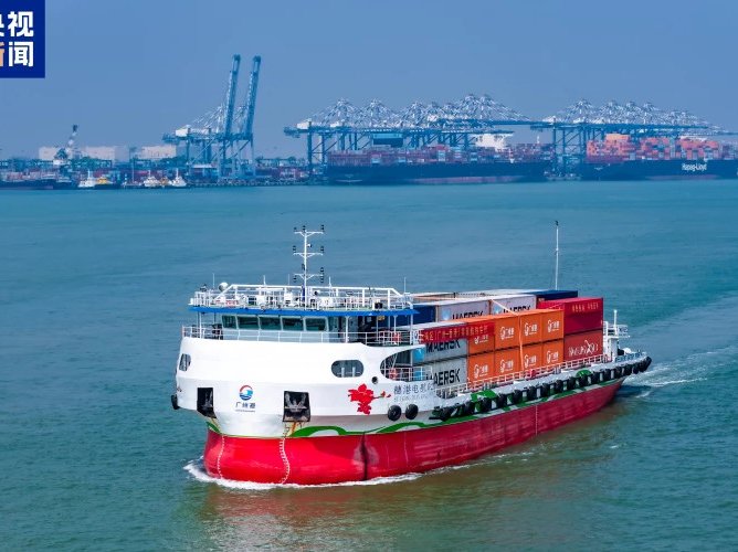 China lansează prima rută de containere cu emisii zero, între Guangzhou și Hong Kong