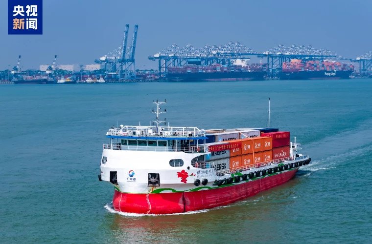China lansează prima rută de containere cu emisii zero, între Guangzhou și Hong Kong