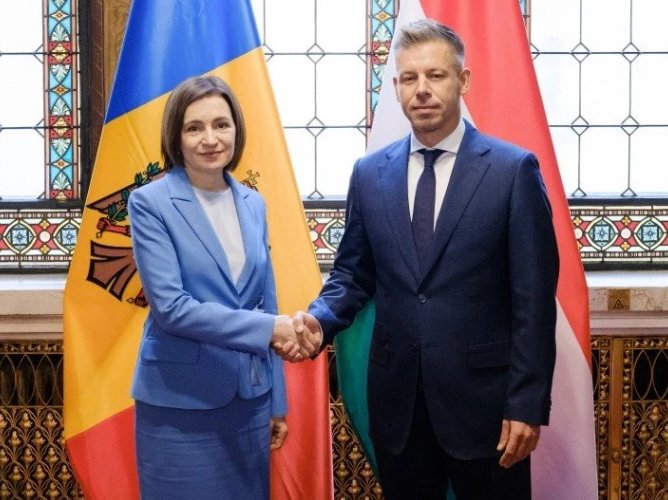 Maia Sandu, la Budapesta: discuții despre diversificarea surselor de energie și interconectarea regională