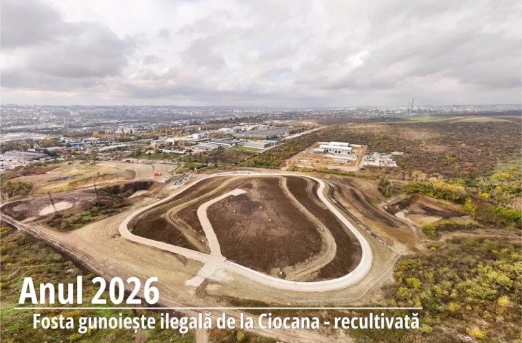 Fosta gunoiște de la Ciocana, închisă și securizată după depozitări ilegale