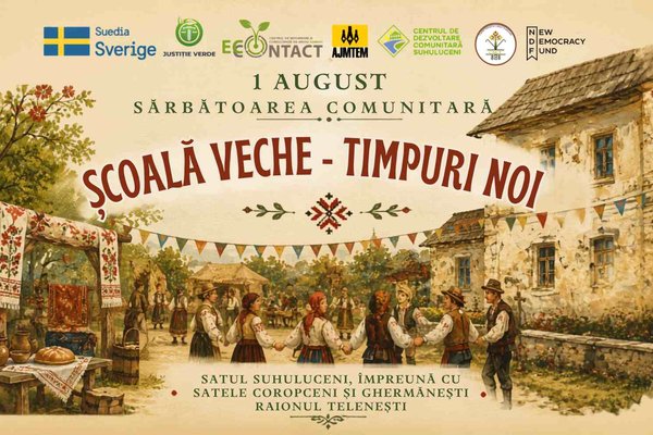 Sărbătoarea „Școală Veche – Timpuri Noi” unește comunitățile din valea Molovatețului în jurul naturii și tradițiilor