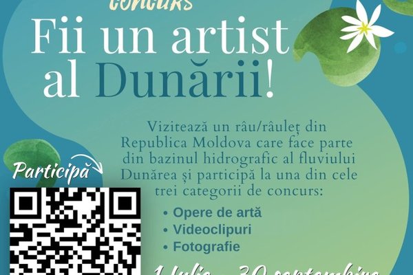Copiii și tinerii din Moldova, chemați să creeze artă din natură la concursul „Fii un artist al Dunării”
